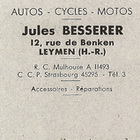 Courrier Besserer - année 1958